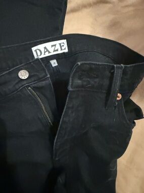 DAZE Black High-Rise Women's Jeans 28